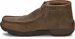 Side view of Justin Original Work Boots Mens Cappie Tan Steel Toe